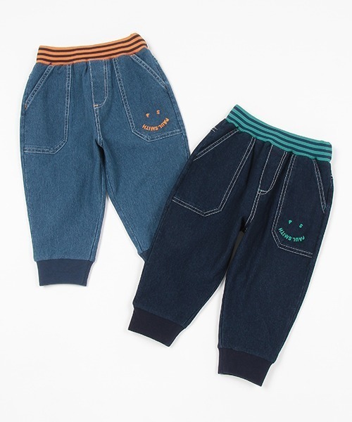 Paul Smith JUNIOR(ポールスミスジュニア)の「PS HAPPYジョガーパンツ(スウェットパンツ・キッズ・ライトブルー/ネイビー・80cm/90cm/100cm/110cm/120cm/130cm/140cm/150cm)」の15枚目の写真