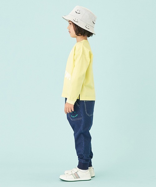 Paul Smith JUNIOR(ポールスミスジュニア)の「PS HAPPYジョガーパンツ(スウェットパンツ・キッズ・ライトブルー/ネイビー・80cm/90cm/100cm/110cm/120cm/130cm/140cm/150cm)」の5枚目の写真