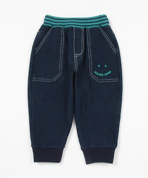 Paul Smith JUNIOR(ポールスミスジュニア)の「PS HAPPYジョガーパンツ(スウェットパンツ・キッズ・ライトブルー/ネイビー・80cm/90cm/100cm/110cm/120cm/130cm/140cm/150cm)」の7枚目の写真