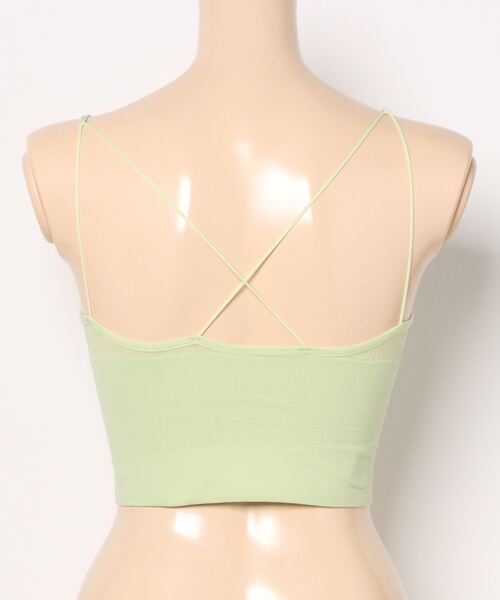 LILY BROWN(リリーブラウン)の「【LILY BROWN Lingerie】カップインキャミ/サントーニ(ブラジャー・レディース・ブラック/オフホワイト/グリーン・FREE)」の11枚目の写真