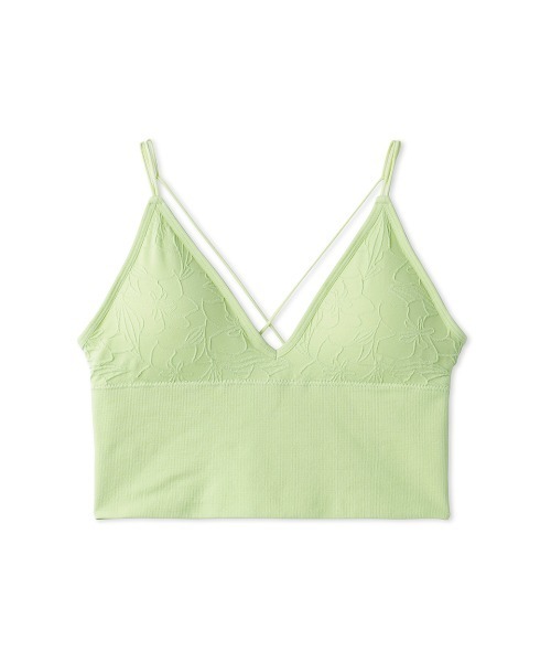 LILY BROWN(リリーブラウン)の「【LILY BROWN Lingerie】カップインキャミ/サントーニ(ブラジャー・レディース・ブラック/オフホワイト/グリーン・FREE)」の9枚目の写真