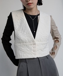 VACANCY | カットキルティングウェーブベスト(ベスト)