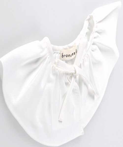 BRANSHES（ブランシェス）の「【b.+A 】金子綾/付け衿（ネクタイ・キッズ・オフホワイト/ブラック・M/L）」の5枚目の写真