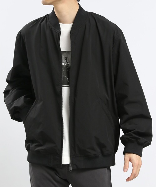 GLOBAL WORK Smile Seed Store(グローバルワーク スマイルシードストア)の「撥水UVMA-1/991837(MA-1・メンズ・ベージュ/カーキ/ブラック・SMALL/X-LARGE/MEDIUM/LARGE)」の2枚目の写真