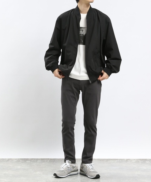 GLOBAL WORK Smile Seed Store(グローバルワーク スマイルシードストア)の「撥水UVMA-1/991837(MA-1・メンズ・ベージュ/カーキ/ブラック・SMALL/X-LARGE/MEDIUM/LARGE)」の4枚目の写真