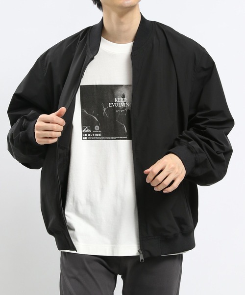 GLOBAL WORK Smile Seed Store(グローバルワーク スマイルシードストア)の「撥水UVMA-1/991837(MA-1・メンズ・ベージュ/カーキ/ブラック・SMALL/X-LARGE/MEDIUM/LARGE)」の8枚目の写真