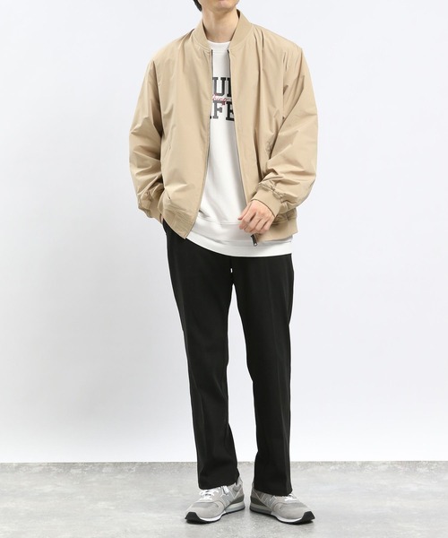 GLOBAL WORK Smile Seed Store(グローバルワーク スマイルシードストア)の「撥水UVMA-1/991837(MA-1・メンズ・ベージュ/カーキ/ブラック・SMALL/X-LARGE/MEDIUM/LARGE)」の12枚目の写真