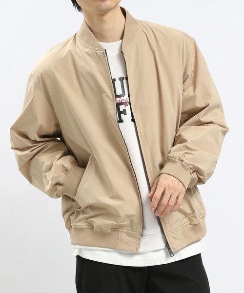 GLOBAL WORK Smile Seed Store(グローバルワーク スマイルシードストア)の「撥水UVMA-1/991837(MA-1・メンズ・ベージュ/カーキ/ブラック・SMALL/X-LARGE/MEDIUM/LARGE)」の16枚目の写真