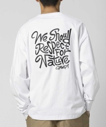 【CAMP7】バックプリント長袖Tシャツ