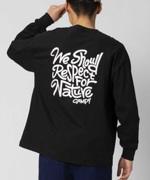 【CAMP7】バックプリント長袖Tシャツ