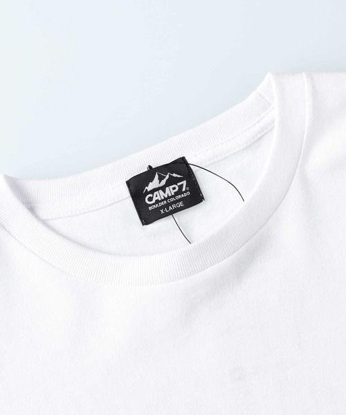 CAMP7(キャンプセブン)の「【CAMP7】バックプリント長袖Tシャツ(Tシャツ/カットソー・メンズ・ブラック/ホワイト・M/L/XL)」の5枚目の写真