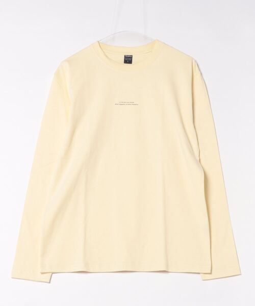 ARCHIVER（アーカイバ）の「【69】【it】ミドルウェイト 天竺ロングスリーブカットソー（Tシャツ/カットソー・レディース・ライトイエロー/ホワイト/ブラック・LARGE/MEDIUM）」の11枚目の写真