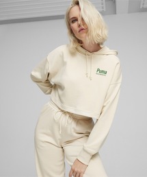 PUMA プーマ ウィメンズ プーマ チーム オーバーサイズ フーディ
