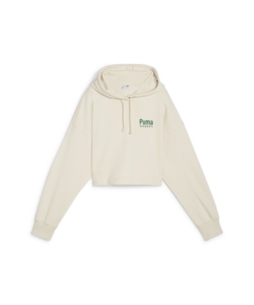 PUMA(プーマ)の「PUMA プーマ ウィメンズ プーマ チーム オーバーサイズ フーディ(パーカー・レディース・ブラック/ライトグレー/オフホワイト・X-SMALL/SMALL/MEDIUM/LARGE)」の20枚目の写真