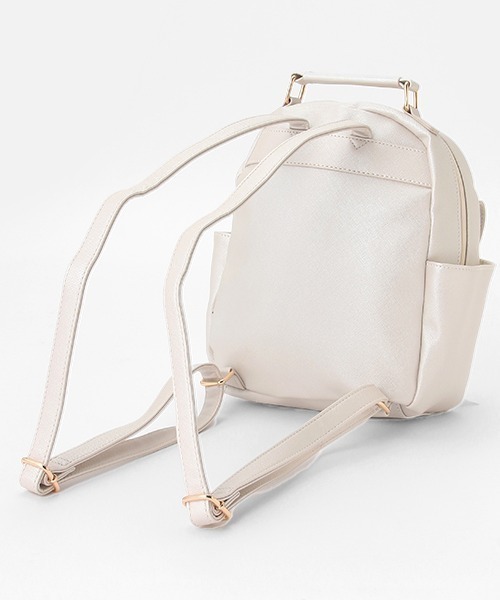 セール】リボンチャームミニリュック（バックパック/リュック）｜by