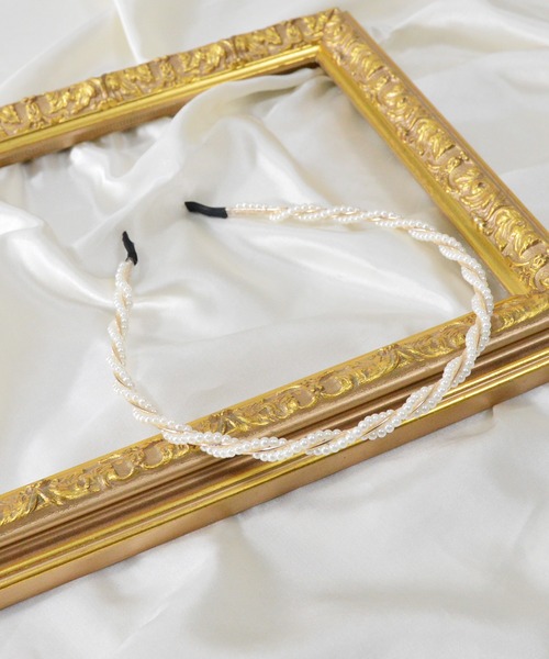 styiro（スタイロ）の「パールデザインカチューシャ（カチューシャ・レディース・ホワイト系その他/ホワイト系その他2/ホワイト系その他4/ホワイト系その他5/ホワイト系その他6/ホワイト系その他3/ホワイト系その他7・FREE）」の17枚目の写真