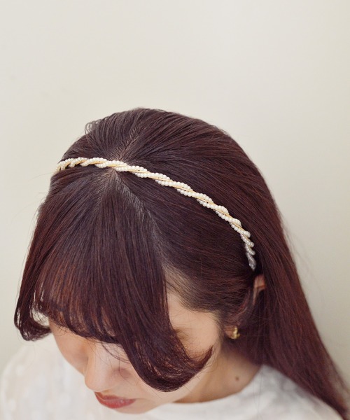 styiro（スタイロ）の「パールデザインカチューシャ（カチューシャ・レディース・ホワイト系その他/ホワイト系その他2/ホワイト系その他4/ホワイト系その他5/ホワイト系その他6/ホワイト系その他3/ホワイト系その他7・FREE）」の19枚目の写真