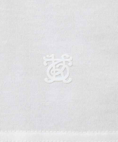 TAKEO KIKUCHI(タケオキクチ)の「【抗菌防臭】ジャケットインナー 半袖 カットソー(Tシャツ/カットソー・メンズ・ホワイト/ライトグレー/ライトブルー/ブラック・01/02/03/04/05)」の9枚目の写真