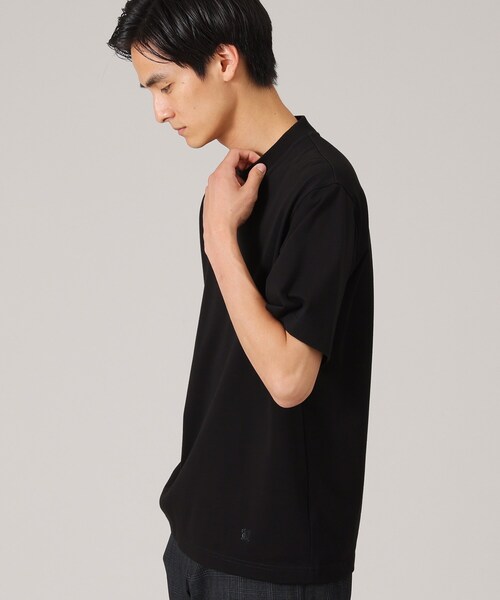 TAKEO KIKUCHI(タケオキクチ)の「【抗菌防臭】ジャケットインナー 半袖 カットソー(Tシャツ/カットソー・メンズ・ホワイト/ライトグレー/ライトブルー/ブラック・01/02/03/04/05)」の19枚目の写真