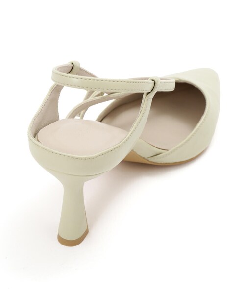 EDIT COLOGNE(エディットコロン)の「ナロークロスストラッフパンプス(パンプス・レディース・ライトグリーン/ベージュ/ブラック・23.0cm/23.5cm/24.0cm)」の13枚目の写真