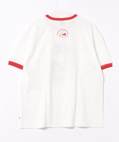Disney(ディズニー)の「親子お揃い ディズニー リンガーTシャツ 9235A(Tシャツ/カットソー・レディース・ブラック×レッド/その他9・M/L/XL/S)」の13枚目の写真