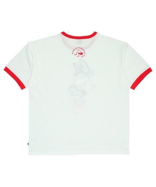 Disney(ディズニー)の「親子お揃い ディズニー リンガーTシャツ 9235A(Tシャツ/カットソー・レディース・ブラック×レッド/その他9・M/L/XL/S)」の15枚目の写真