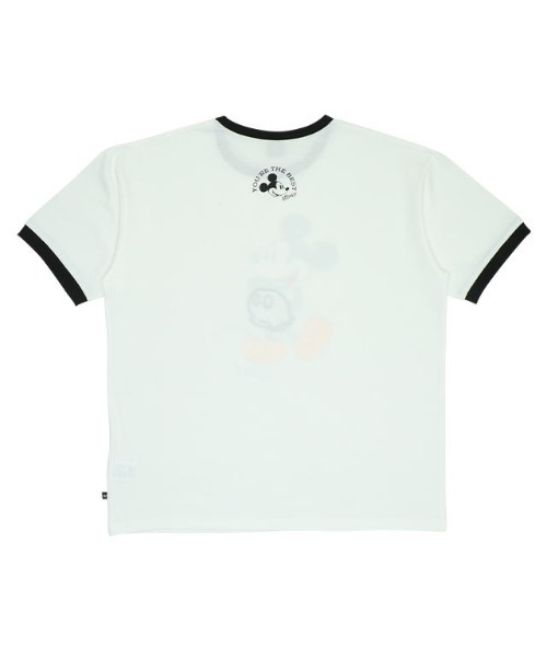 Disney(ディズニー)の「親子お揃い ディズニー リンガーTシャツ 9235A(Tシャツ/カットソー・レディース・ブラック×レッド/その他9・M/L/XL/S)」の4枚目の写真