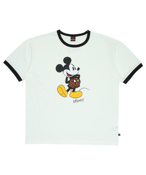 Disney(ディズニー)の「親子お揃い ディズニー リンガーTシャツ 9235A(Tシャツ/カットソー・レディース・ブラック×レッド/その他9・M/L/XL/S)」の3枚目の写真