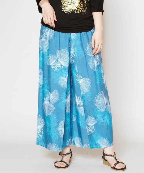 Maunaloa(マウナロア)の「【Maunaloa】クウレフアパンツ(その他パンツ・レディース・ブルー/ピンク/ブラック/ブラウン/グリーン・FREE)」の4枚目の写真