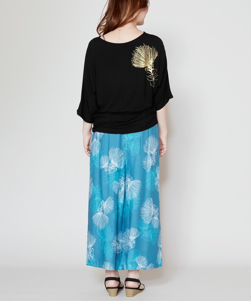 Maunaloa(マウナロア)の「【Maunaloa】クウレフアパンツ(その他パンツ・レディース・ブルー/ピンク/ブラック/ブラウン/グリーン・FREE)」の10枚目の写真