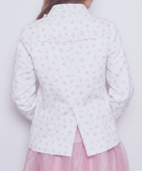 Areeam(アリーム)の「フラワーフリルジャケット(その他アウター・レディース・ライトブルー/オフホワイト・FREE)」の18枚目の写真