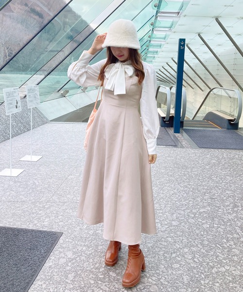 Apolina 22aw ワンピース One piece – gypsophila