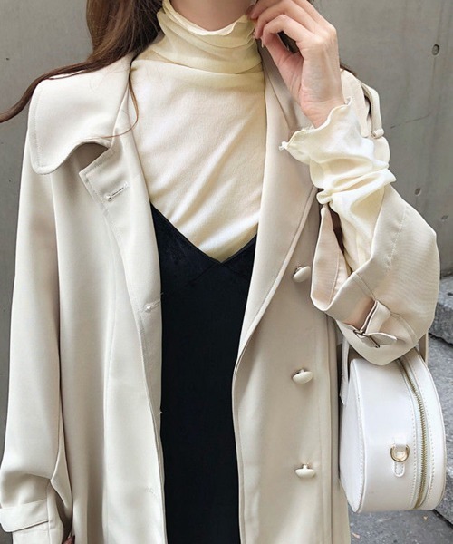 Miniministore(ミニミニストア)の「大人気 トップス レディース 長袖(シャツ/ブラウス・レディース・ベージュ/ホワイト/ブルーグレー/ブラック・FREE)」の19枚目の写真