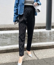 esutoreja | ドットパンツ(スラックス)