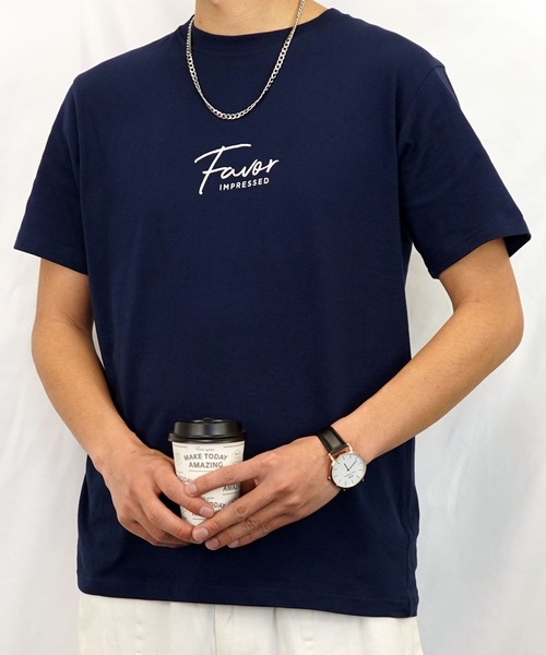 Burner(バーナー)の「【GROOVY STORE】スモールロゴプリント半袖クルーTシャツ(Tシャツ/カットソー・メンズ・モカ/ブルーグラス/スミクロ/インディゴブルー/ピンク/ブラック/ネイビー/ホワイト/スモーキーグリーン系/ホワイト系その他2/ブラック系その他2/グレイッシュブルー・LL/M/L)」の8枚目の写真