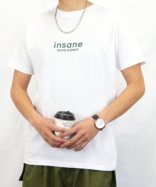 Burner(バーナー)の「【GROOVY STORE】スモールロゴプリント半袖クルーTシャツ(Tシャツ/カットソー・メンズ・モカ/ブルーグラス/スミクロ/インディゴブルー/ピンク/ブラック/ネイビー/ホワイト/スモーキーグリーン系/ホワイト系その他2/ブラック系その他2/グレイッシュブルー・LL/M/L)」の1枚目の写真