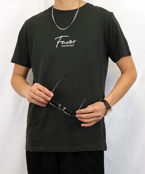 Burner(バーナー)の「【GROOVY STORE】スモールロゴプリント半袖クルーTシャツ(Tシャツ/カットソー・メンズ・モカ/ブルーグラス/スミクロ/インディゴブルー/ピンク/ブラック/ネイビー/ホワイト/スモーキーグリーン系/ホワイト系その他2/ブラック系その他2/グレイッシュブルー・LL/M/L)」の4枚目の写真