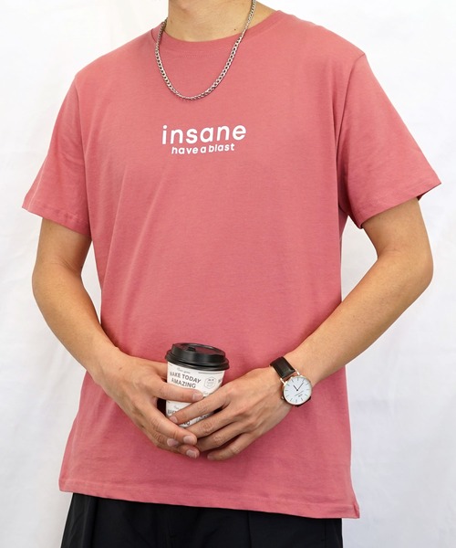 Burner(バーナー)の「【GROOVY STORE】スモールロゴプリント半袖クルーTシャツ(Tシャツ/カットソー・メンズ・モカ/ブルーグラス/スミクロ/インディゴブルー/ピンク/ブラック/ネイビー/ホワイト/スモーキーグリーン系/ホワイト系その他2/ブラック系その他2/グレイッシュブルー・LL/M/L)」の12枚目の写真