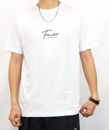 【GROOVY STORE】スモールロゴプリント半袖クルーTシャツ