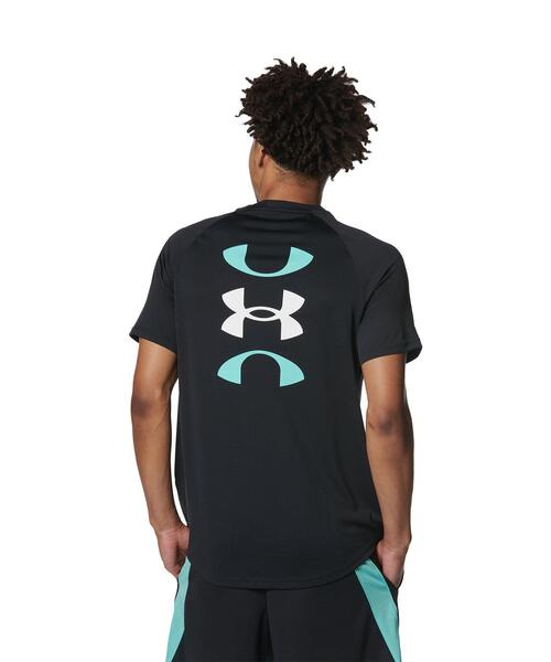 UNDER ARMOUR(アンダーアーマー)の「UAテック グラフィック ショートスリーブTシャツ(バスケットボール/メンズ)(Tシャツ/カットソー・メンズ・ブラック系その他・S/M/L/XL/XXL)」の2枚目の写真