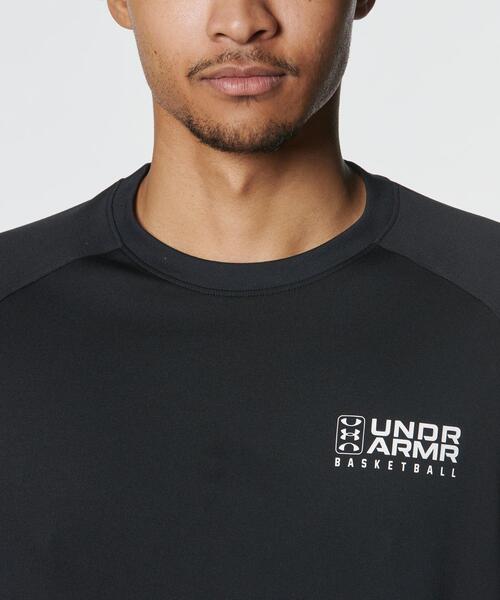 UNDER ARMOUR(アンダーアーマー)の「UAテック グラフィック ショートスリーブTシャツ(バスケットボール/メンズ)(Tシャツ/カットソー・メンズ・ブラック系その他・S/M/L/XL/XXL)」の4枚目の写真