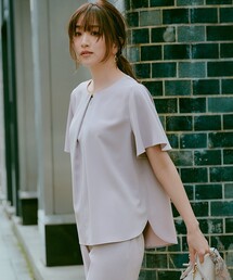 any SiS（エニィスィス）の「【接触冷感・UVカット・吸水速乾】サラキレイ ブラウス（シャツ/ブラウス）」