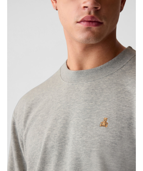 GAP(ギャップ)の「ブラナンベア オーバーサイズ クルーネックスウェット(ユニセックス)(Tシャツ/カットソー・メンズ・グレー/ブラック/ホワイト系その他/その他・M/L/XL/XS/S)」の14枚目の写真