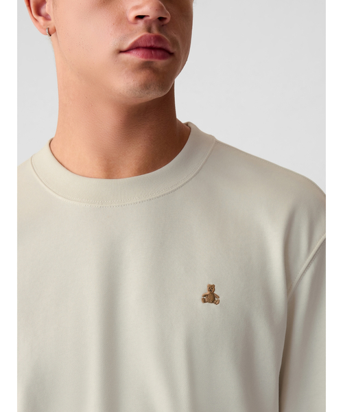GAP(ギャップ)の「ブラナンベア オーバーサイズ クルーネックスウェット(ユニセックス)(Tシャツ/カットソー・メンズ・グレー/ブラック/ホワイト系その他/その他・M/L/XL/XS/S)」の15枚目の写真
