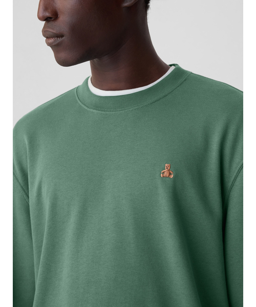 GAP(ギャップ)の「ブラナンベア オーバーサイズ クルーネックスウェット(ユニセックス)(Tシャツ/カットソー・メンズ・グレー/ブラック/ホワイト系その他/その他・M/L/XL/XS/S)」の17枚目の写真