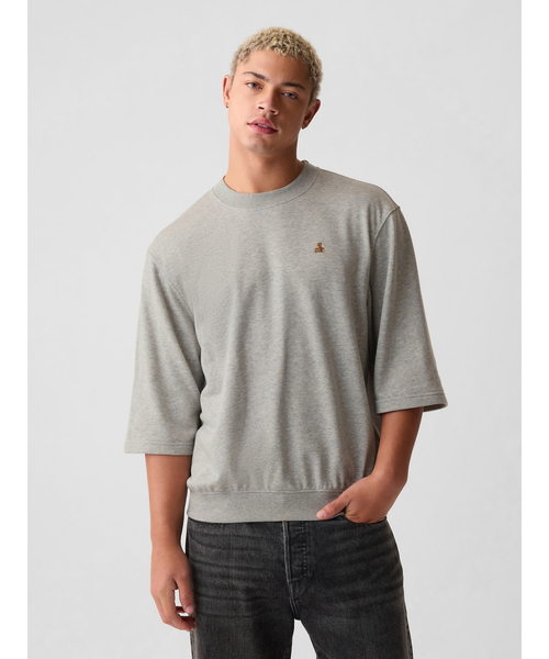 GAP(ギャップ)の「ブラナンベア オーバーサイズ クルーネックスウェット(ユニセックス)(Tシャツ/カットソー・メンズ・グレー/ブラック/ホワイト系その他/その他・M/L/XL/XS/S)」の20枚目の写真