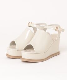 EDIT COLOGNE | コンビネーションウェッジサンダル(パンプス)