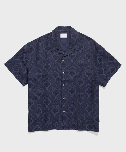 superNova.(スーパーノヴァ)の「【superNova./スーパーノヴァ】Aloha shirt-Damask jacquard(シャツ/ブラウス・メンズ・パープル・S/M)」の1枚目の写真