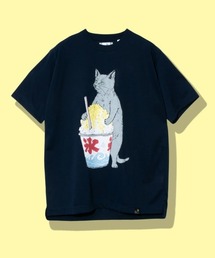 go slow caravan | Drymix カキ氷猫TEE(Tシャツ/カットソー)