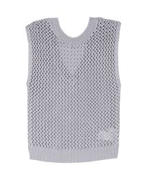 LAGUNAMOON | メタリックメッシュニットプルオーバー(ニット/セーター)